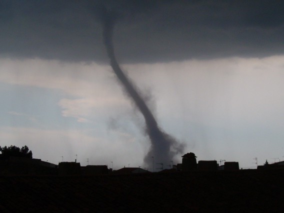 Tornado en Higueruela