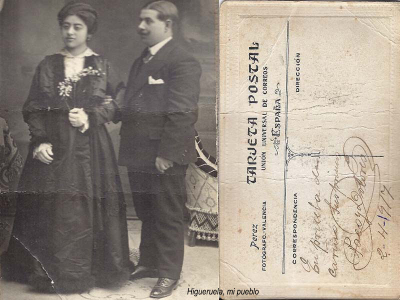 1917 la boda de Paco y la Dolores